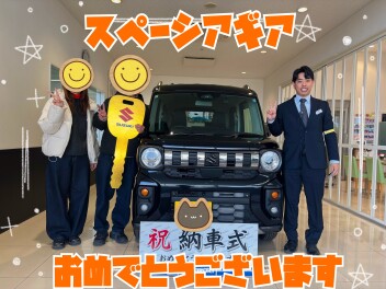 スペーシアギア納車でした(^^)/